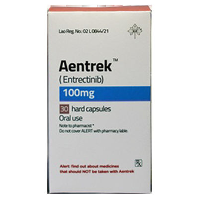 100 mg Entrectinib Aentrek Küçük Hücreli Akciğer Kanseri İlaçları