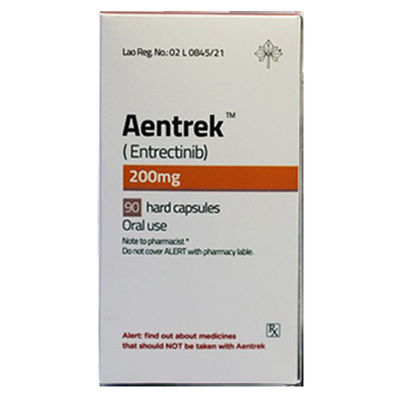 satın al Akciğer Kanseri için 200 mg Entrectinib Rozlytrek Kemoterapi Hapları online manufacture