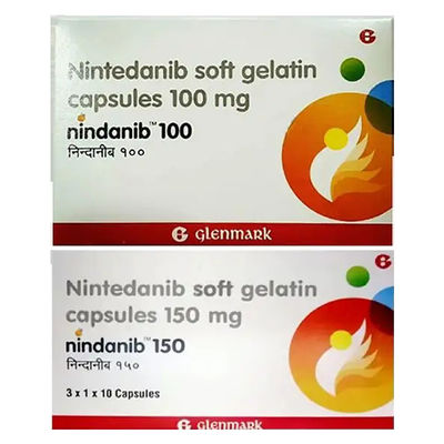 satın al 150 mg Nintedanib Nindanib 30 Kapsul Küçük Hücreli Akciğer Kanseri İçin İlaçlar online manufacture