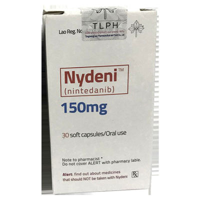 satın al 30 Kapsul Nintedanib Nydeni 150mg Akciğer Kanseri için Kemoterapi online manufacture