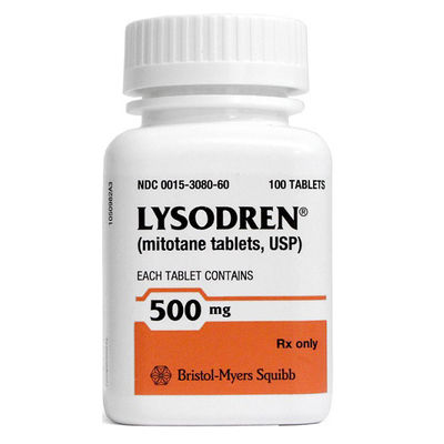 satın al Tlph, BMS Mitotan Lysodren 500mg*100 tablet Adrenal kortikal karsinomu (evre 1, 2, 3 kanseri için) online manufacture