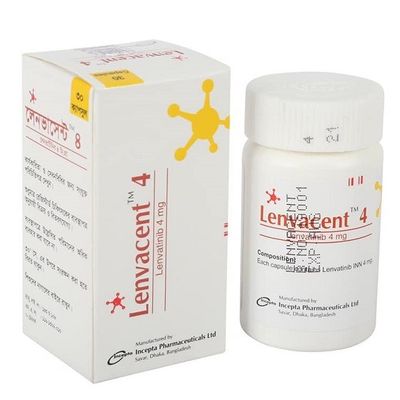 satın al 4 mg Lenvatinib Mesilate Kapsülleri Hepatocellular Karsinom İlaçları 30 Hap online manufacture