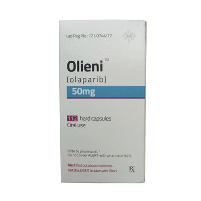 Tlph Olaparib AZD-2281 Olieni 150mg*60 tablet Meme kanseri, pankreas kanseri, yumurtalık kanseri, fallop tüpü kanseri, peritoneal kanseri 1. 2. 3. evre kanseri için