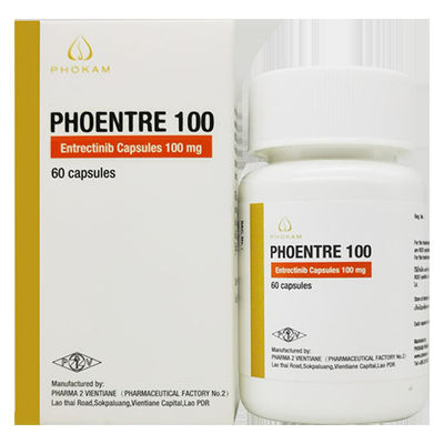 Roche、Phokam、Tlph、Entrectinib RXDX-101 Rozlytrek 200mg*90 tablet Pan tümör hedefi, bağışıklık ilaçları 1. 2. 3. evre kanseri