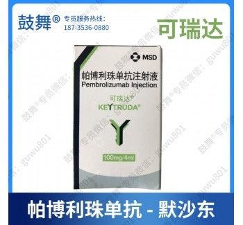 MSD Pembrolizumab MK3475 Keytruda 100mg/4mL tabletler Küçük hücreli olmayan akciğer kanseri, küçük hücreli akciğer kanseri, kolorektal kanser, mide kanseri, özofaj kanseri, hepatosellüler karsinom