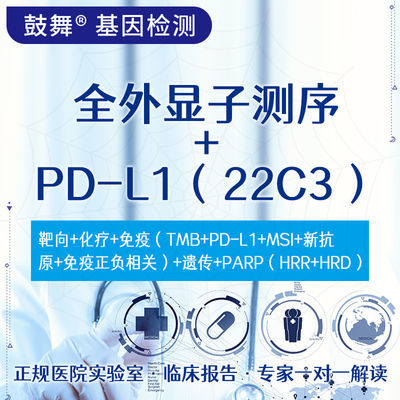 NGS+IHC Tüm Ekzom Düzeni Test +PD-L1 (22C3) Paketi